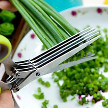 Load image into Gallery viewer, (🔥 Hot Sale-50% Off 🔥) 5 Blade Kitchen Dicing Scissors