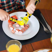 Load image into Gallery viewer, 【LAST DAY SALE】Kids' Construction Plate and Utensil Set