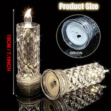 Load image into Gallery viewer, 【LAST DAY SALE】LED Crystal Candle Lights ✨🕯️🔥 Buy 2 Get 1 Free, Ends Today!
