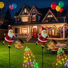 Load image into Gallery viewer, 【LAST DAY SALE】🎅Christmas Claus Solar Kettle Lights