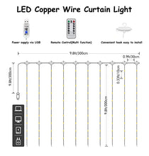 Load image into Gallery viewer, 🔥LAST DAY SALE🔥LED Smart Curtain Lights
