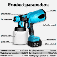 Load image into Gallery viewer, 【LAST DAY SALE】High-Pressure Cordless Paint Sprayer