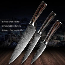 Load image into Gallery viewer, 【🎅EARLY CHRISTMAS SALE🎅】Mokuzai™ Steel Kitchen Knives