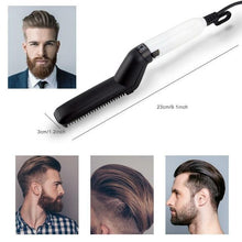 Load image into Gallery viewer, Mens Hair & Beard Straightening Comb Stylizer