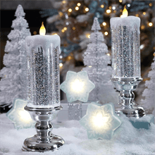 Load image into Gallery viewer, BLACK FRIDAY SALE🔥LED Christmas Candles With Pedestal
