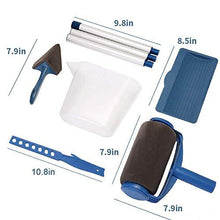 Load image into Gallery viewer, 8 Piece Paint Roller Brush Set