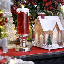 Load image into Gallery viewer, BLACK FRIDAY SALE🔥LED Christmas Candles With Pedestal