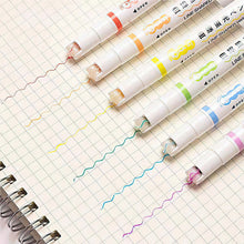 Load image into Gallery viewer, 【💖BEST GIFTS FOR KIDS】Dual Tip Pens with 6 Different Curve Shapes Fine Tips