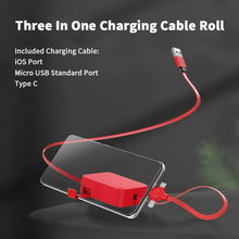 Load image into Gallery viewer, Hot Sale 50% OFF🔥Three In One Charging Cable Roll