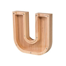 Load image into Gallery viewer, π₯ Last Day Promotion - Wooden Letter Piggy Bank - Gift For Kids