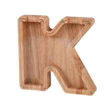 Load image into Gallery viewer, π₯ Last Day Promotion - Wooden Letter Piggy Bank - Gift For Kids