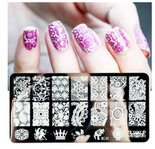 Load image into Gallery viewer, French Manicure Nail Stamping Kit