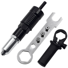 Load image into Gallery viewer, 【50% OFF】Professional Rivet Drill Adapter Kit With 4Pcs Different Matching Nozzle Bolts