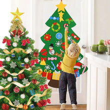 Load image into Gallery viewer, LED DIY Felt Christmas Tree - 32 Piece Set
