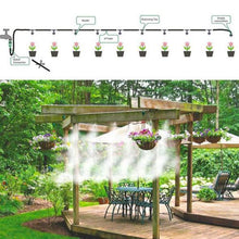 Load image into Gallery viewer, Adjustable Garden Mist Cooling System - 5M/10M/25M