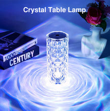 Load image into Gallery viewer, 【LAST DAY SALE】Touch Control Rose Crystal Lamp