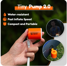 Load image into Gallery viewer, GigaPump 2.0 3-in-1 Portable USB Mini Electric Inflator, Vacuum Sealer and Lantern