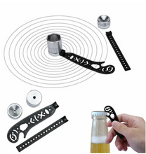 Load image into Gallery viewer, Mandala Drawing Ruler/Protractor