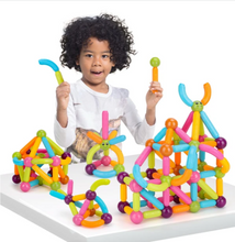 Load image into Gallery viewer, Magnetic Balls and Rods Set Educational Magnet Building Blocks