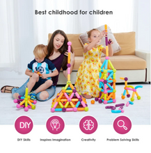 Load image into Gallery viewer, Magnetic Balls and Rods Set Educational Magnet Building Blocks
