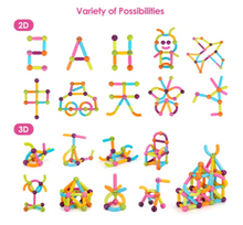Load image into Gallery viewer, Magnetic Balls and Rods Set Educational Magnet Building Blocks