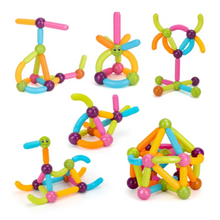 Load image into Gallery viewer, Magnetic Balls and Rods Set Educational Magnet Building Blocks