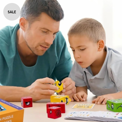 Face-Changing Magic Cube Building Blocks – CraftyUplift