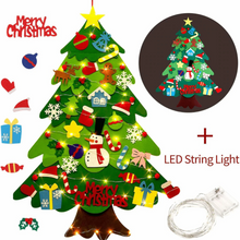 Load image into Gallery viewer, 【LAST DAY SALE】DIY Felt LED Christmas Tree Set