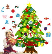 Load image into Gallery viewer, 【LAST DAY SALE】DIY Felt LED Christmas Tree Set