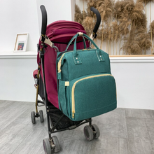 Load image into Gallery viewer, Ultimate Baby Bag (With Foldable Crib)