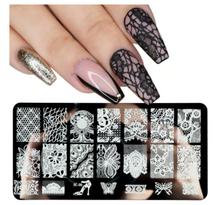 Load image into Gallery viewer, French Manicure Nail Stamping Kit