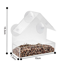 Load image into Gallery viewer, Mountable Clear Bird House【50% OFF】