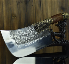 Load image into Gallery viewer, SteelDragon® Professional Butcher's Cleaver