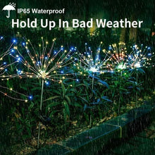 Load image into Gallery viewer, 【LAST DAY SALE】- Waterproof Solar Garden Fireworks Lamp