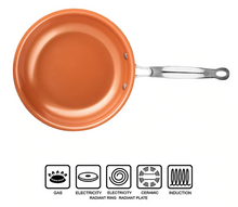 Load image into Gallery viewer, Non-Stick Copper Frying Pan