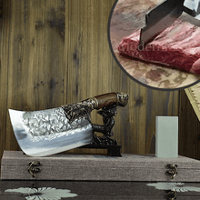 Load image into Gallery viewer, SteelDragon® Professional Butcher's Cleaver