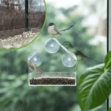 Load image into Gallery viewer, Mountable Clear Bird House【50% OFF】