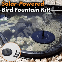 Load image into Gallery viewer, 【60% OFF】Solar-Powered Bird Fountain Kit - No Setup!