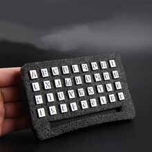 Load image into Gallery viewer, Leathercraft Letter Stamp Kit