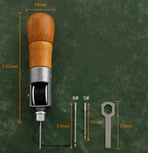 Load image into Gallery viewer, 5 Piece Leather Sewing Repair Kit