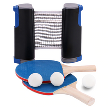 Load image into Gallery viewer, Portable Table Tennis Set