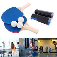 Load image into Gallery viewer, Portable Table Tennis Set