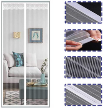 Load image into Gallery viewer, Magnetic Mesh Mosquito Curtain
