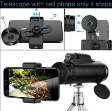 Load image into Gallery viewer, 【LAST DAY SALE: 50% OFF】4K Waterproof Monocular Phone Telescope