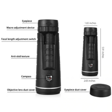 Load image into Gallery viewer, 【LAST DAY SALE: 50% OFF】4K Waterproof Monocular Phone Telescope