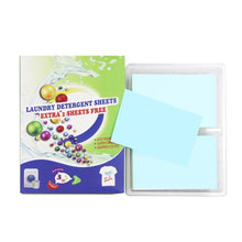 Load image into Gallery viewer, Natural Laundry Detergent & Spray Sheets - 62pcs 【Limited Time Sale- 50% OFF】