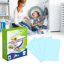 Load image into Gallery viewer, Natural Laundry Detergent & Spray Sheets - 62pcs 【Limited Time Sale- 50% OFF】