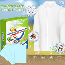Load image into Gallery viewer, Natural Laundry Detergent & Spray Sheets - 62pcs 【Limited Time Sale- 50% OFF】