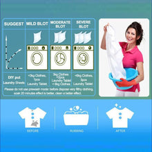 Load image into Gallery viewer, Natural Laundry Detergent & Spray Sheets - 62pcs 【Limited Time Sale- 50% OFF】