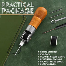 Load image into Gallery viewer, 5 Piece Leather Sewing Repair Kit
